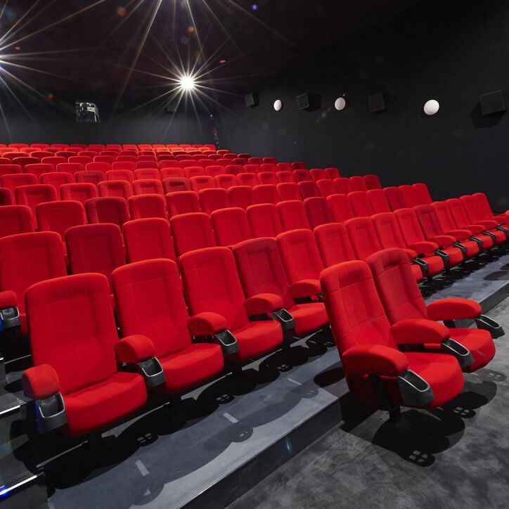 Theaters and cinema chairs