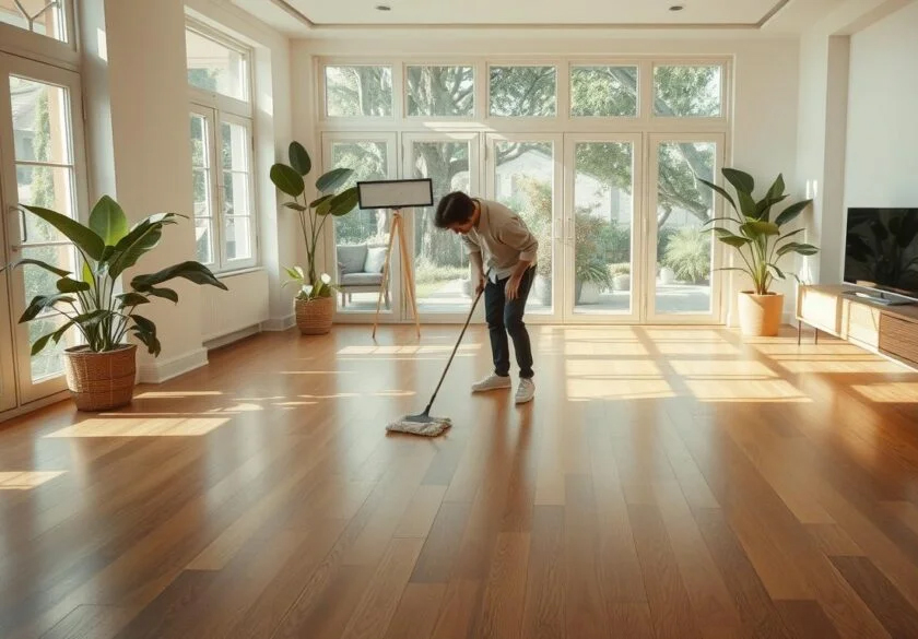 ماء اقل على الباركيه