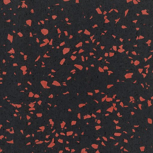 أرضيات مطاطية FlexiCare 6205-Red للنوادي الرياضية والتمارين الثقيلة