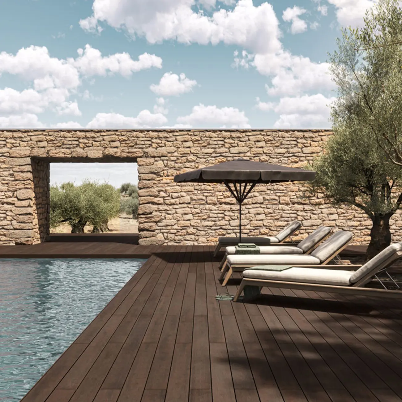cdeck deck composito dark walnut pavimento exterior 1