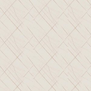 بديل الشيب بورد 5091 نقشة WallTouches PVC موديل 5091 عاجية بخطوط بيج ورمادية متقاطعة